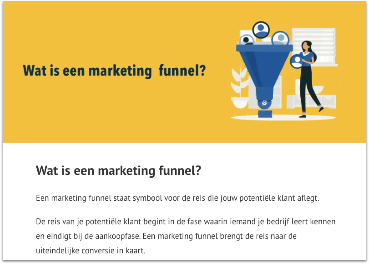 Goede opbouw SEO schrijven