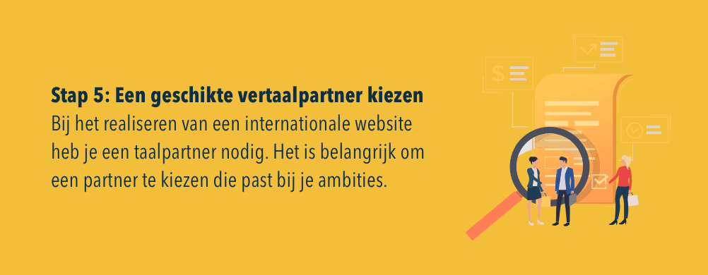 mogelijkheden vertalen website